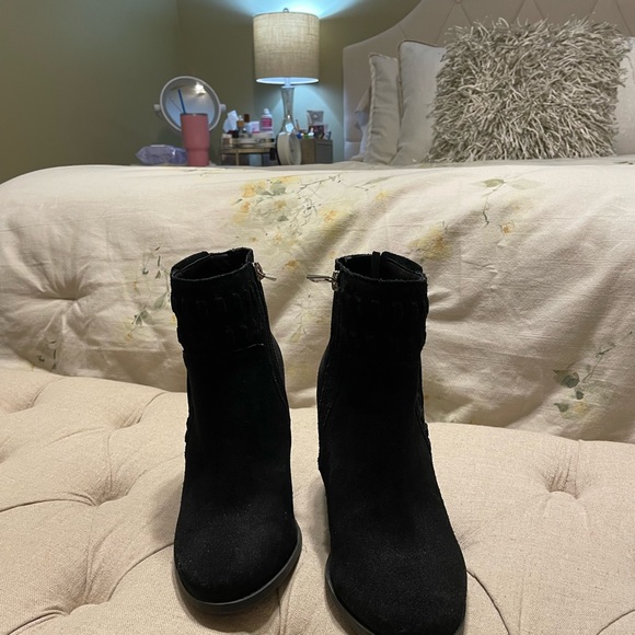 Black Suede Booies. - Picture 5 of 8